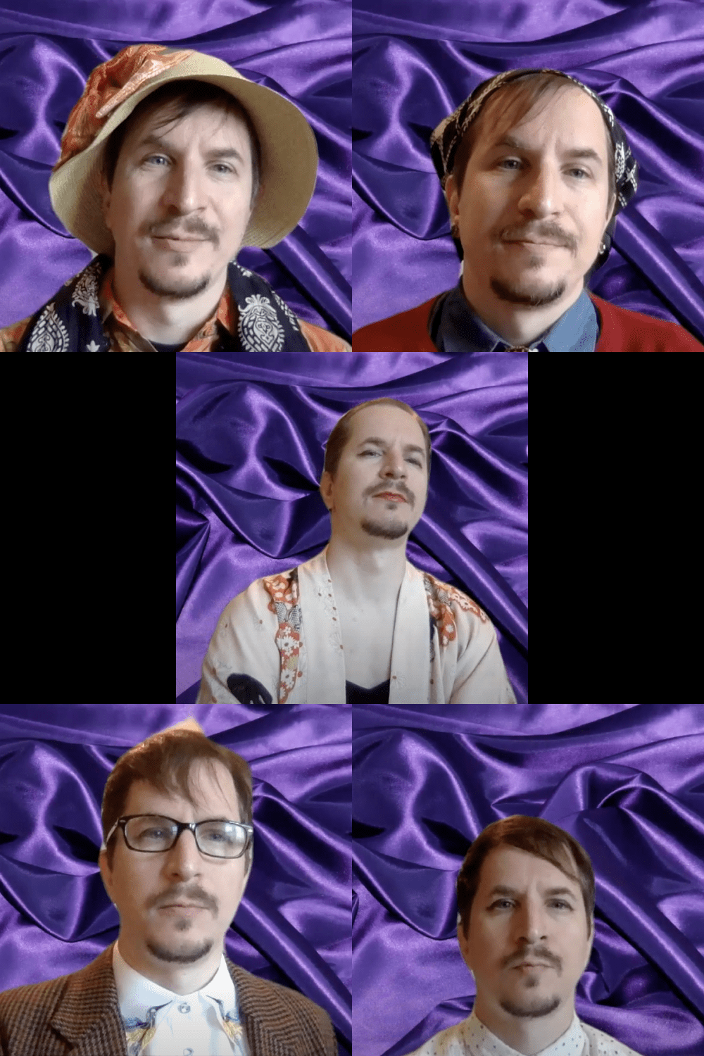 Ladies behind letters